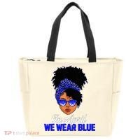 I'm Their Voice Child Abuse Prevention Awareness Month Tote Bag thumb 0