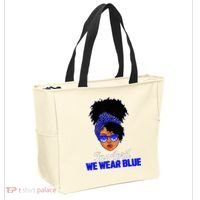 I'm Their Voice Child Abuse Prevention Awareness Month Tote Bag thumb 2