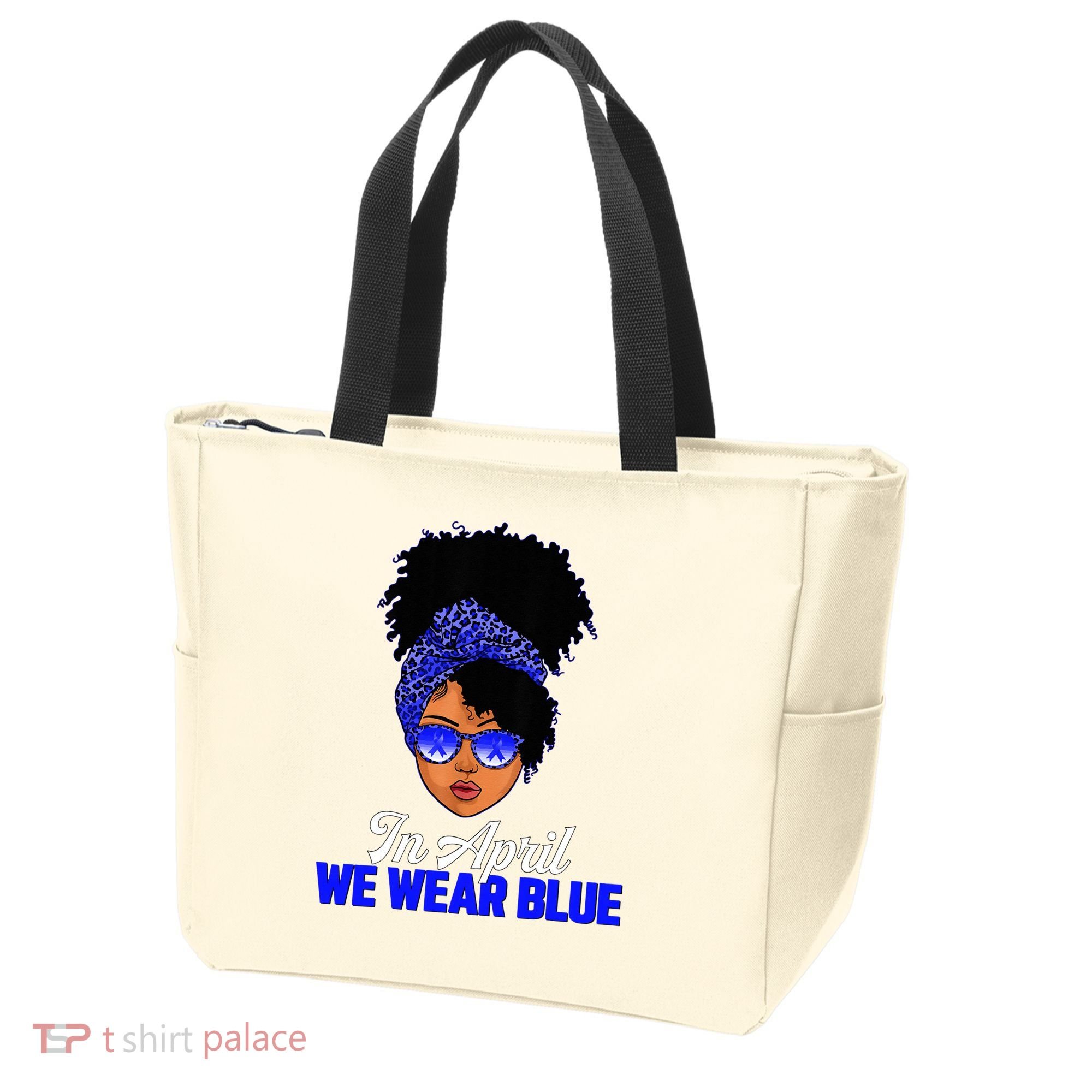 I'm Their Voice Child Abuse Prevention Awareness Month Tote Bag
