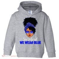 I'm Their Voice Child Abuse Prevention Awareness Month Toddler Hoodie thumb 0