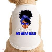 I'm Their Voice Child Abuse Prevention Awareness Month Doggie Tank thumb 0