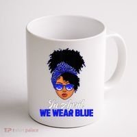 I'm Their Voice Child Abuse Prevention Awareness Month Coffee Mug thumb 1