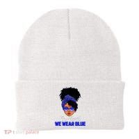 I'm Their Voice Child Abuse Prevention Awareness Month Beanie thumb 0