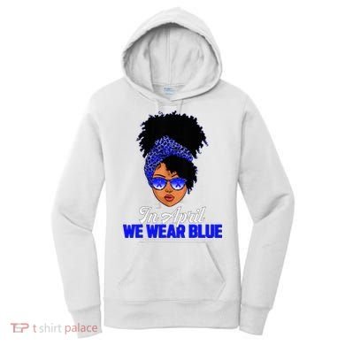 I'm Their Voice Child Abuse Prevention Awareness Month Women's Hoodie