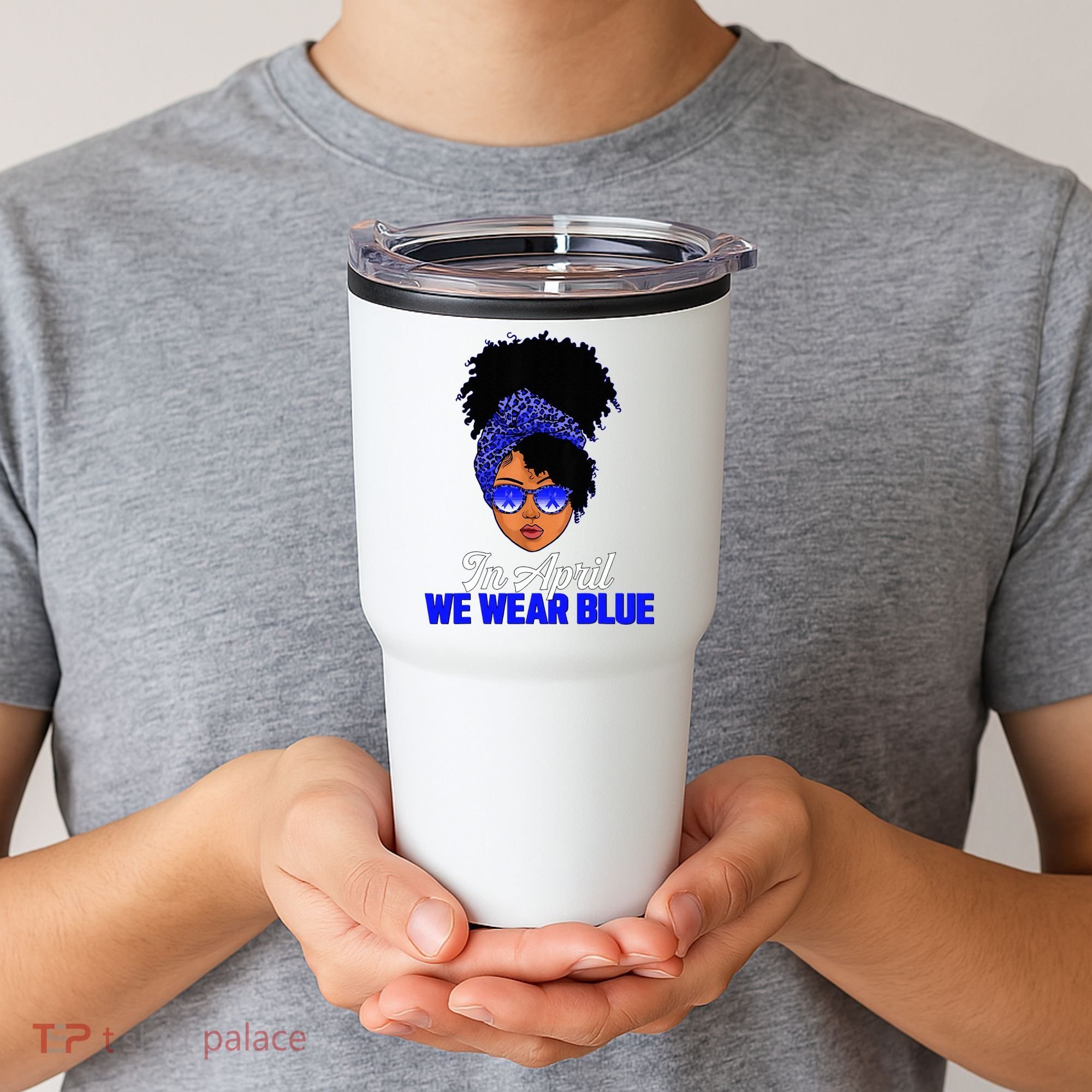 I'm Their Voice Child Abuse Prevention Awareness Month Tumbler
