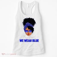 I'm Their Voice Child Abuse Prevention Awareness Month Women's Tank Top thumb 0