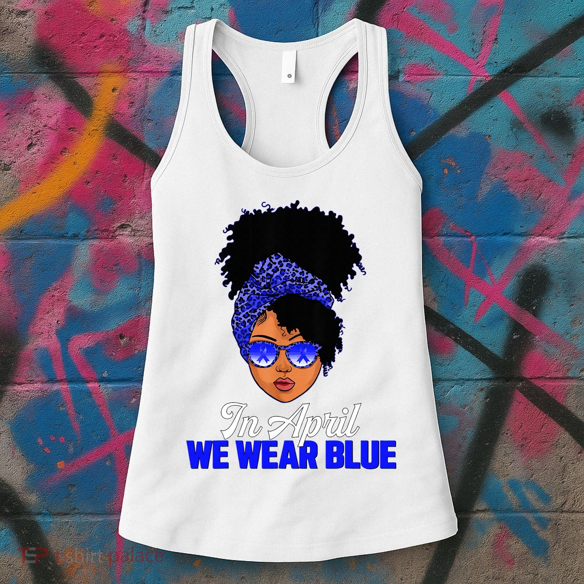 I'm Their Voice Child Abuse Prevention Awareness Month Women's Tank Top