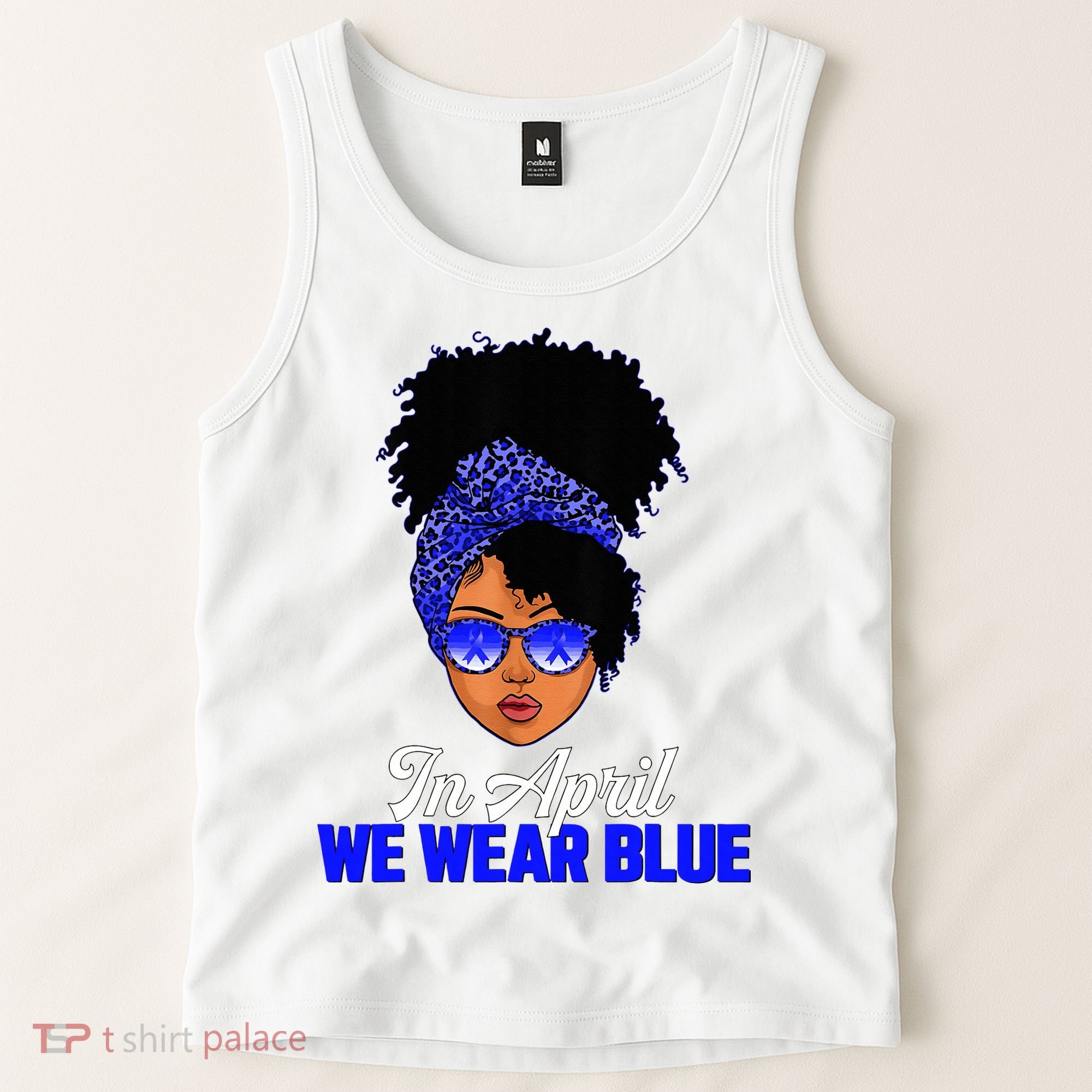 I'm Their Voice Child Abuse Prevention Awareness Month Tank Top