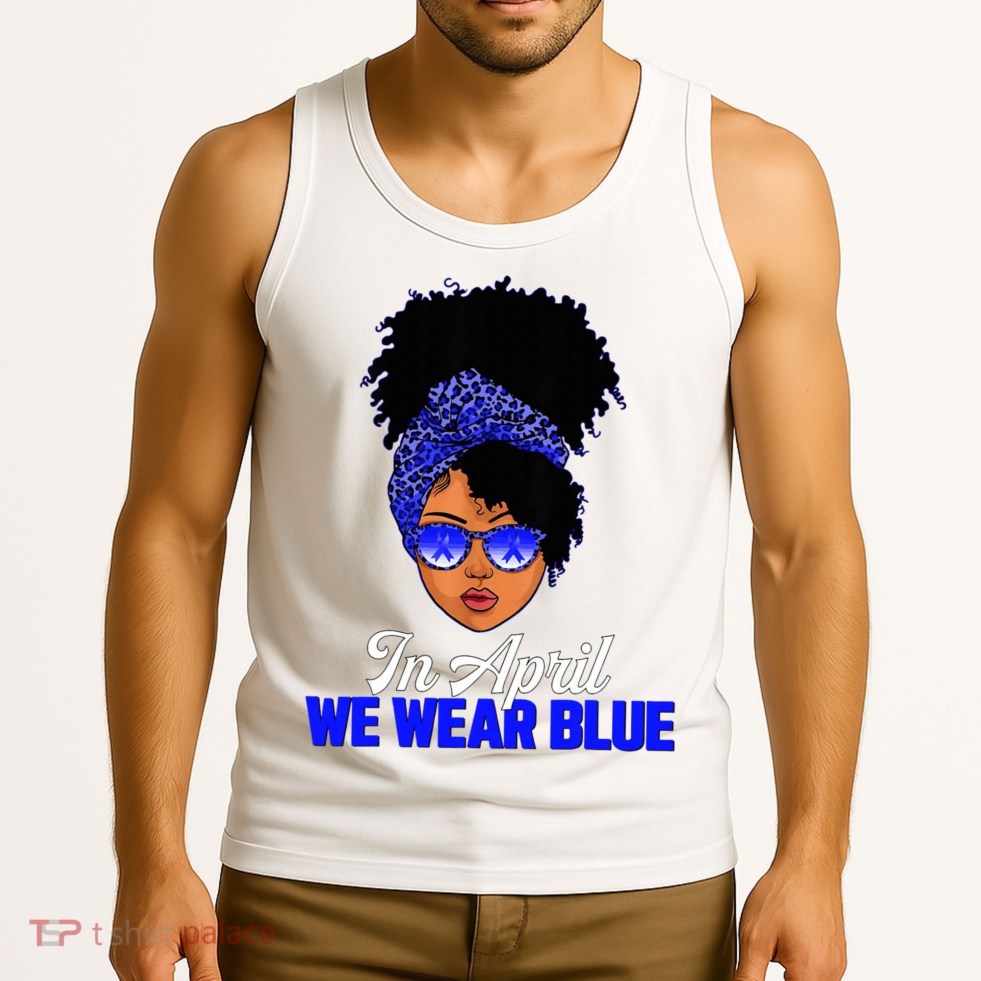 I'm Their Voice Child Abuse Prevention Awareness Month Tank Top