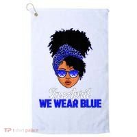 I'm Their Voice Child Abuse Prevention Awareness Month Golf Towel thumb 0