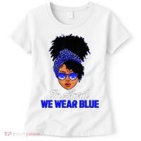 I'm Their Voice Child Abuse Prevention Awareness Month Women's T-Shirt thumb 0