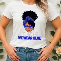 I'm Their Voice Child Abuse Prevention Awareness Month Women's T-Shirt thumb 2