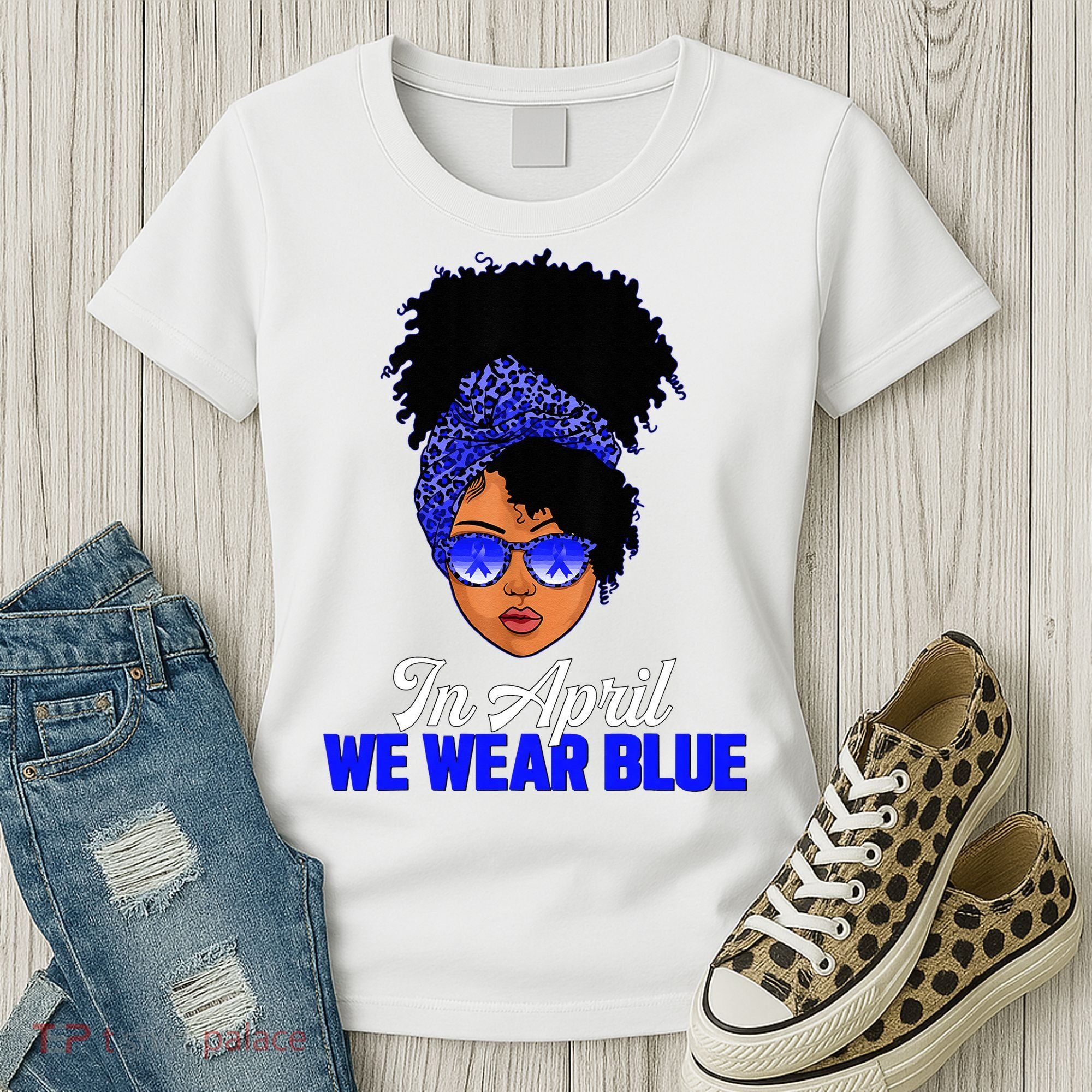 I'm Their Voice Child Abuse Prevention Awareness Month Women's T-Shirt