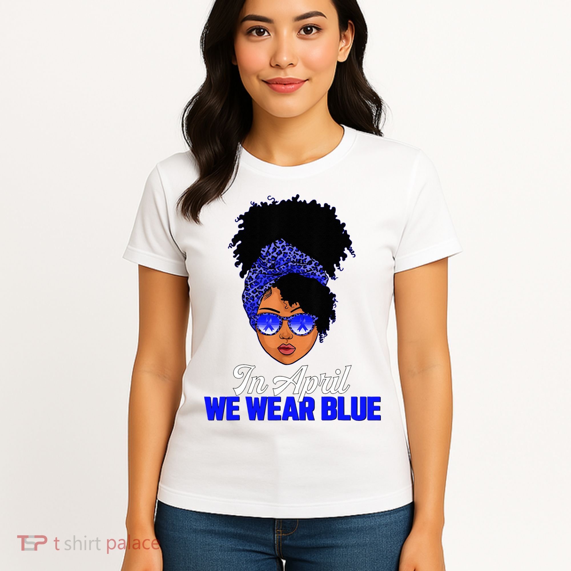 I'm Their Voice Child Abuse Prevention Awareness Month Women's T-Shirt
