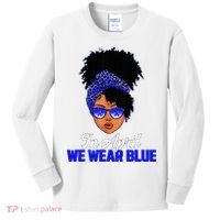 I'm Their Voice Child Abuse Prevention Awareness Month Kids Long Sleeve Shirt thumb 0