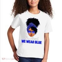 I'm Their Voice Child Abuse Prevention Awareness Month Kids T-Shirt thumb 2