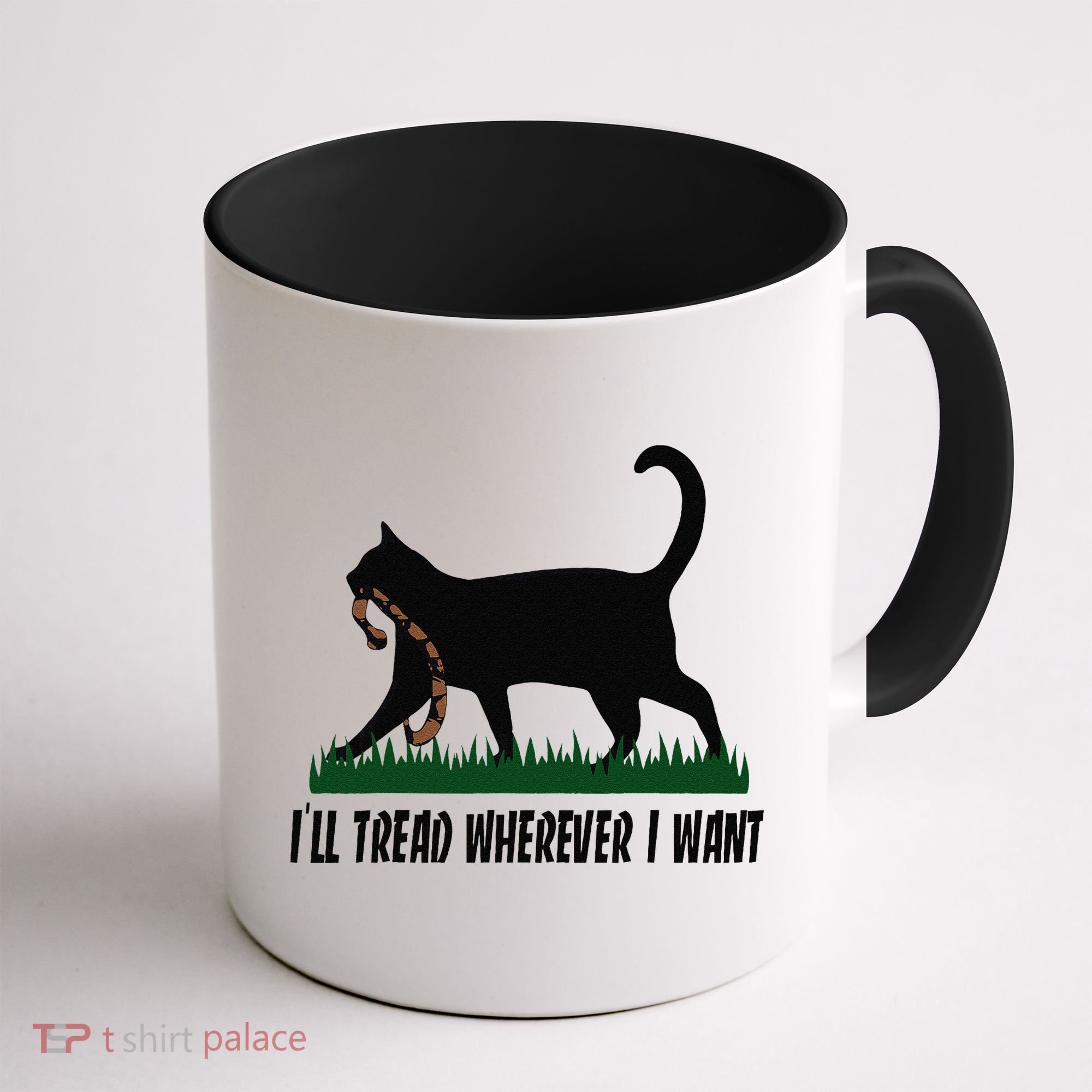 ILl Tread Wherever I Want Cat Ladies For Kamala Funny Gift Coffee Mug
