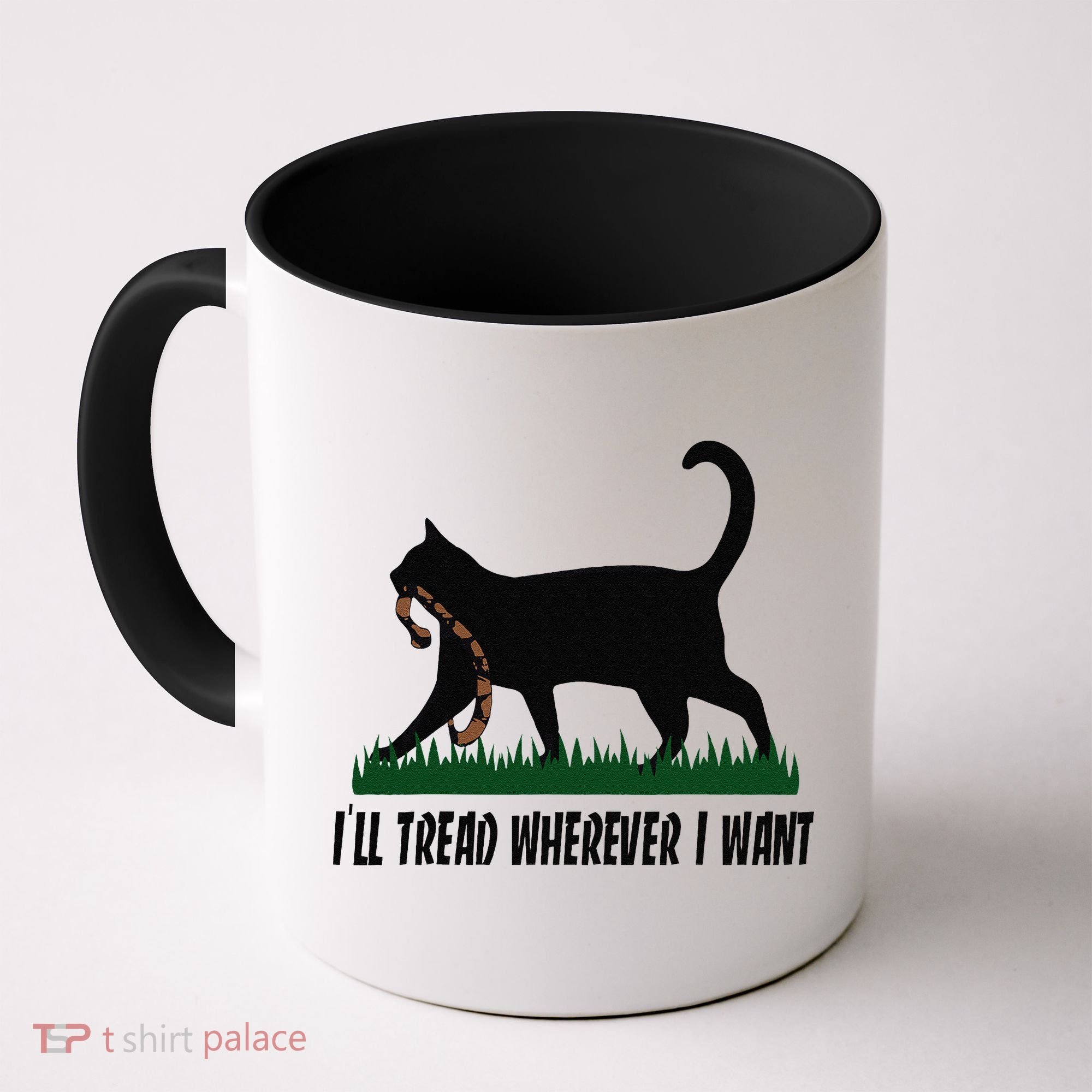 ILl Tread Wherever I Want Cat Ladies For Kamala Funny Gift Coffee Mug