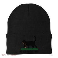 ILl Tread Wherever I Want Cat Ladies For Kamala Funny Gift Beanie thumb 0