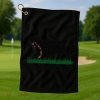 ILl Tread Wherever I Want Cat Ladies For Kamala Funny Gift Golf Towel thumb 1