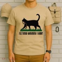 ILl Tread Wherever I Want Cat Ladies For Kamala Funny Gift T-Shirt thumb 6