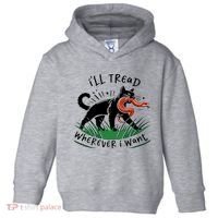 Ill Tread Wherever I Want Cat Ladies For Kamala Madam Toddler Hoodie thumb 0