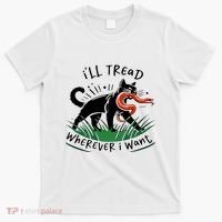 Ill Tread Wherever I Want Cat Ladies For Kamala Madam T-Shirt thumb 0