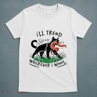 Ill Tread Wherever I Want Cat Ladies For Kamala Madam T-Shirt thumb 5