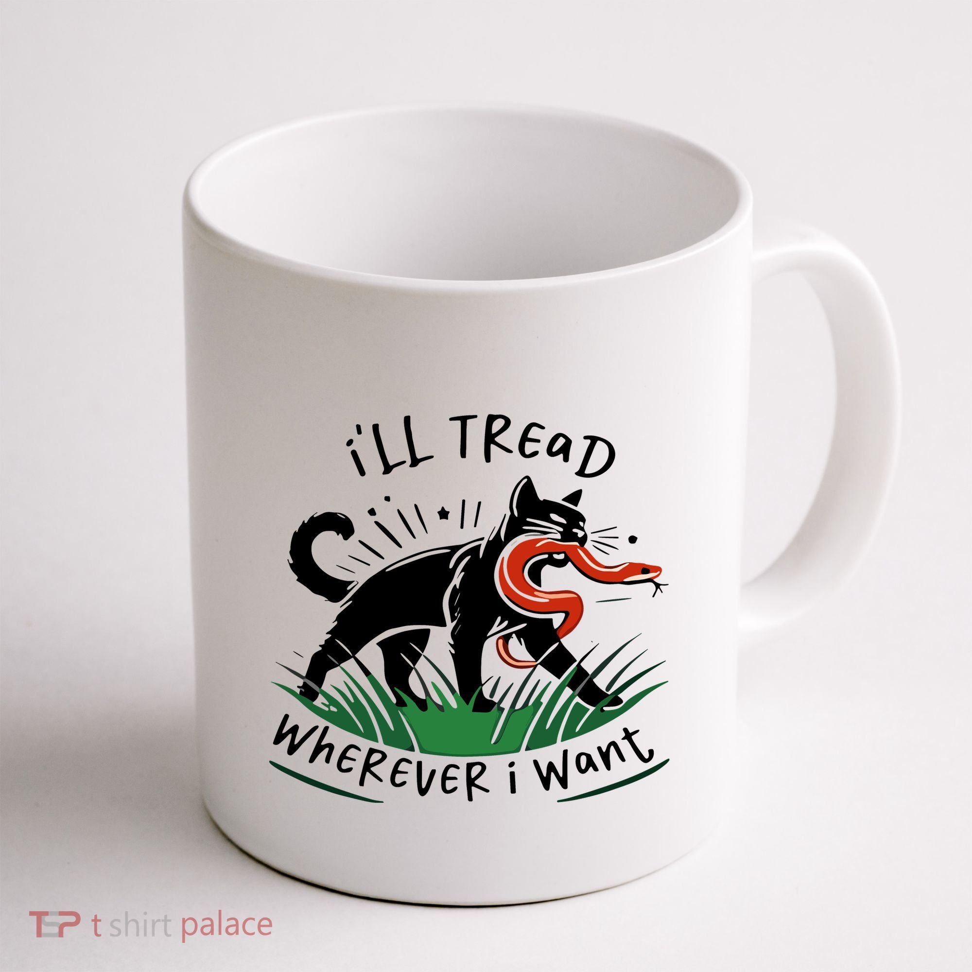 Ill Tread Wherever I Want Cat Ladies For Kamala Madam Coffee Mug