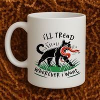 Ill Tread Wherever I Want Cat Ladies For Kamala Madam Coffee Mug thumb 2