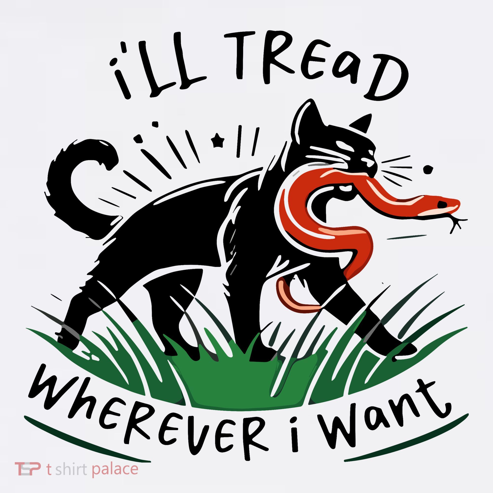 Ill Tread Wherever I Want Cat Ladies For Kamala Madam Women's Tank Top