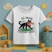 Ill Tread Wherever I Want Cat Ladies For Kamala Madam Toddler T-Shirt thumb 3