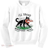 Ill Tread Wherever I Want Cat Ladies For Kamala Madam Kids Sweatshirt thumb 0