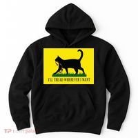 ILl Tread Wherever I Want Childless Cat Lady For Kamala Hoodie thumb 0