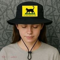 ILl Tread Wherever I Want Childless Cat Lady For Kamala Bucket Hat thumb 3