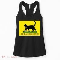 ILl Tread Wherever I Want Childless Cat Lady For Kamala Women's Tank Top thumb 0