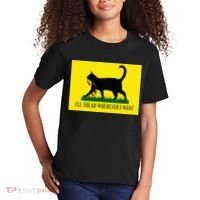 ILl Tread Wherever I Want Childless Cat Lady For Kamala Kids T-Shirt thumb 2