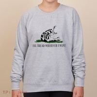 ILl Tread Wherever I Want Women's Sweatshirt thumb 0