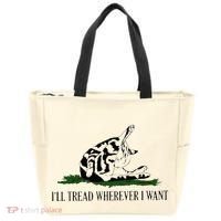 ILl Tread Wherever I Want Tote Bag thumb 0