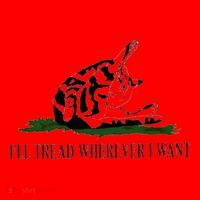 ILl Tread Wherever I Want Santa Hat thumb 1