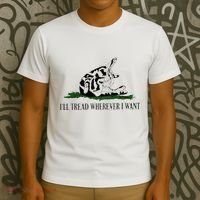 ILl Tread Wherever I Want T-Shirt thumb 3