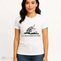 ILl Tread Wherever I Want Women's T-Shirt thumb 4