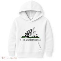ILl Tread Wherever I Want Kids Hoodie thumb 0