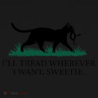 I’Ll Tread Wherever I Want Sweetie Cat Lady Toddler Hoodie thumb 2