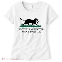 I’Ll Tread Wherever I Want Sweetie Cat Lady Women's T-Shirt thumb 0