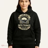 I Turn wood into things what's your superpower carpenter Hoodie thumb 5