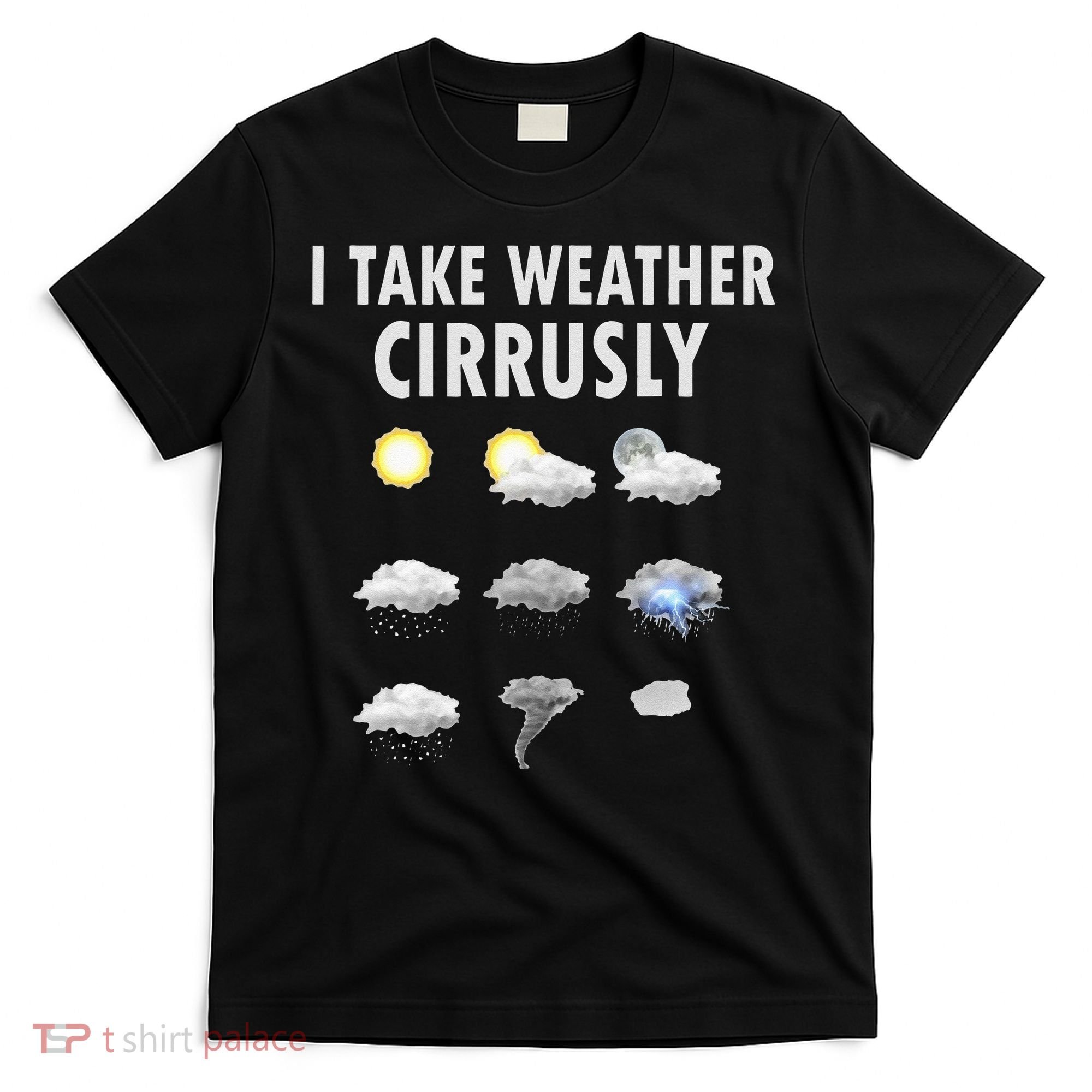 I Take Weather Cirrusly Meteorology Meteorologist T-Shirt