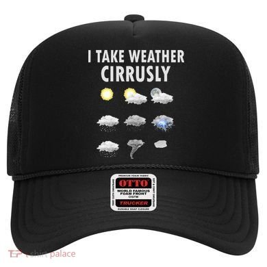 I Take Weather Cirrusly Meteorology Meteorologist Hat