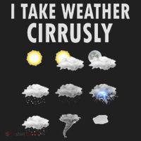 I Take Weather Cirrusly Meteorology Meteorologist Hat thumb 2
