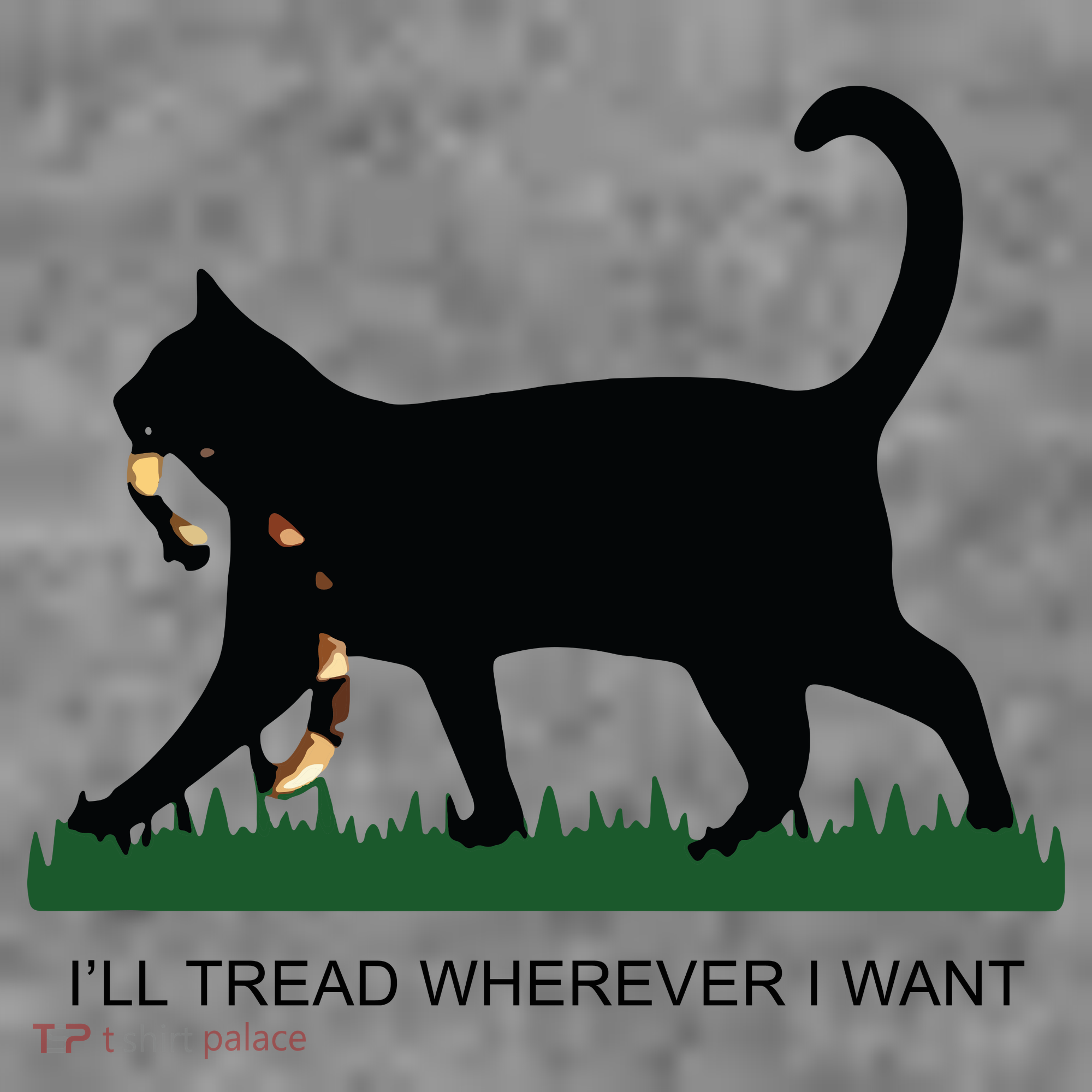 Ill Tread Wherever I Want Childless Cat Lady For Kamala Toddler Hoodie